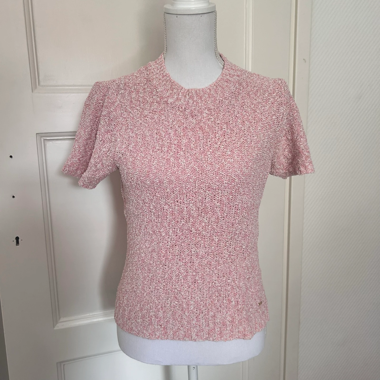 Holly & Whyte by Lindex Gebreide Top Roze Melange – Maat S